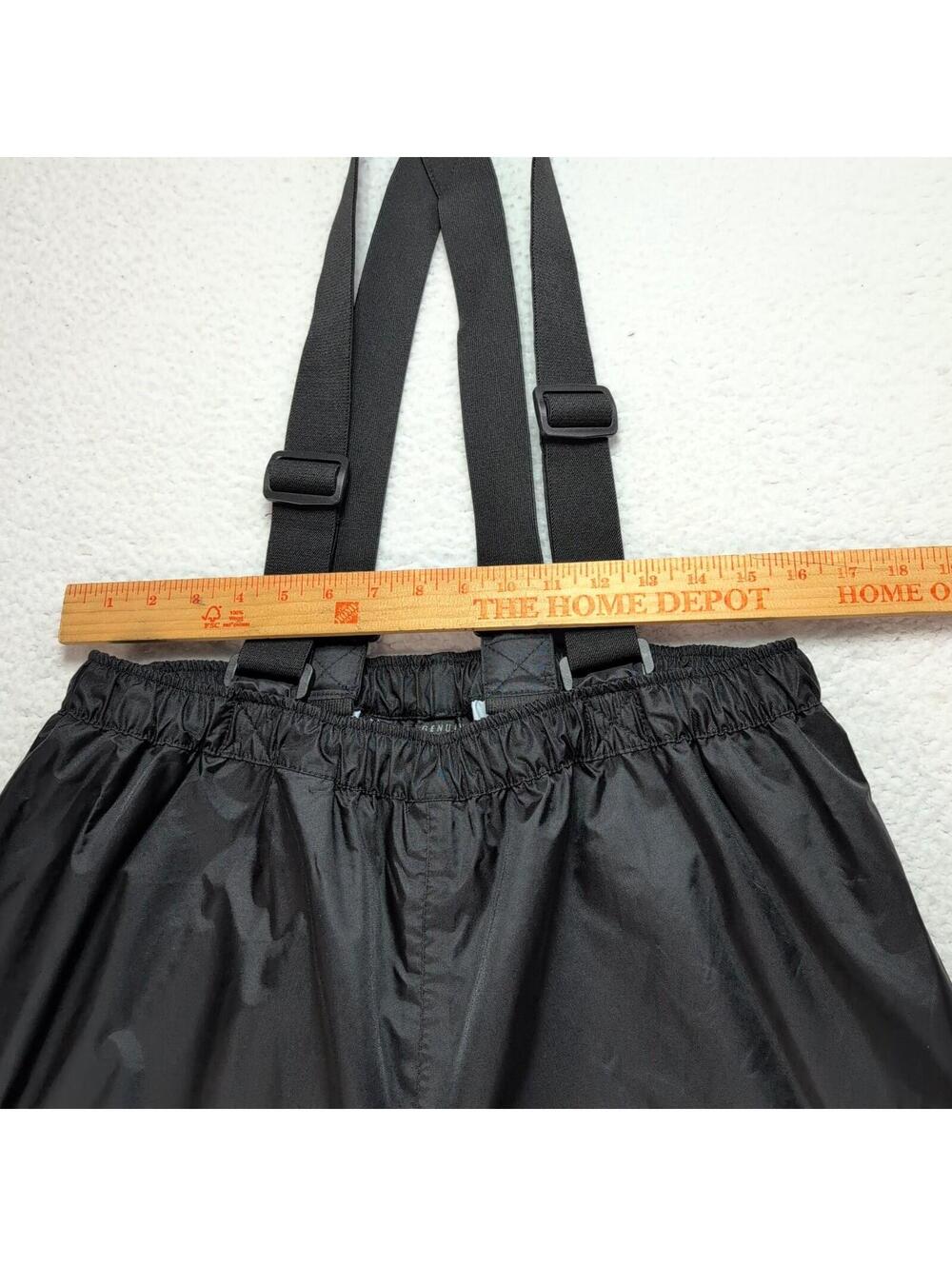 Harley Davidson Hi-Vis Motorcycle Waterproof Overalls Bib Pants Mens L Stirrups - Picture 6 of 14